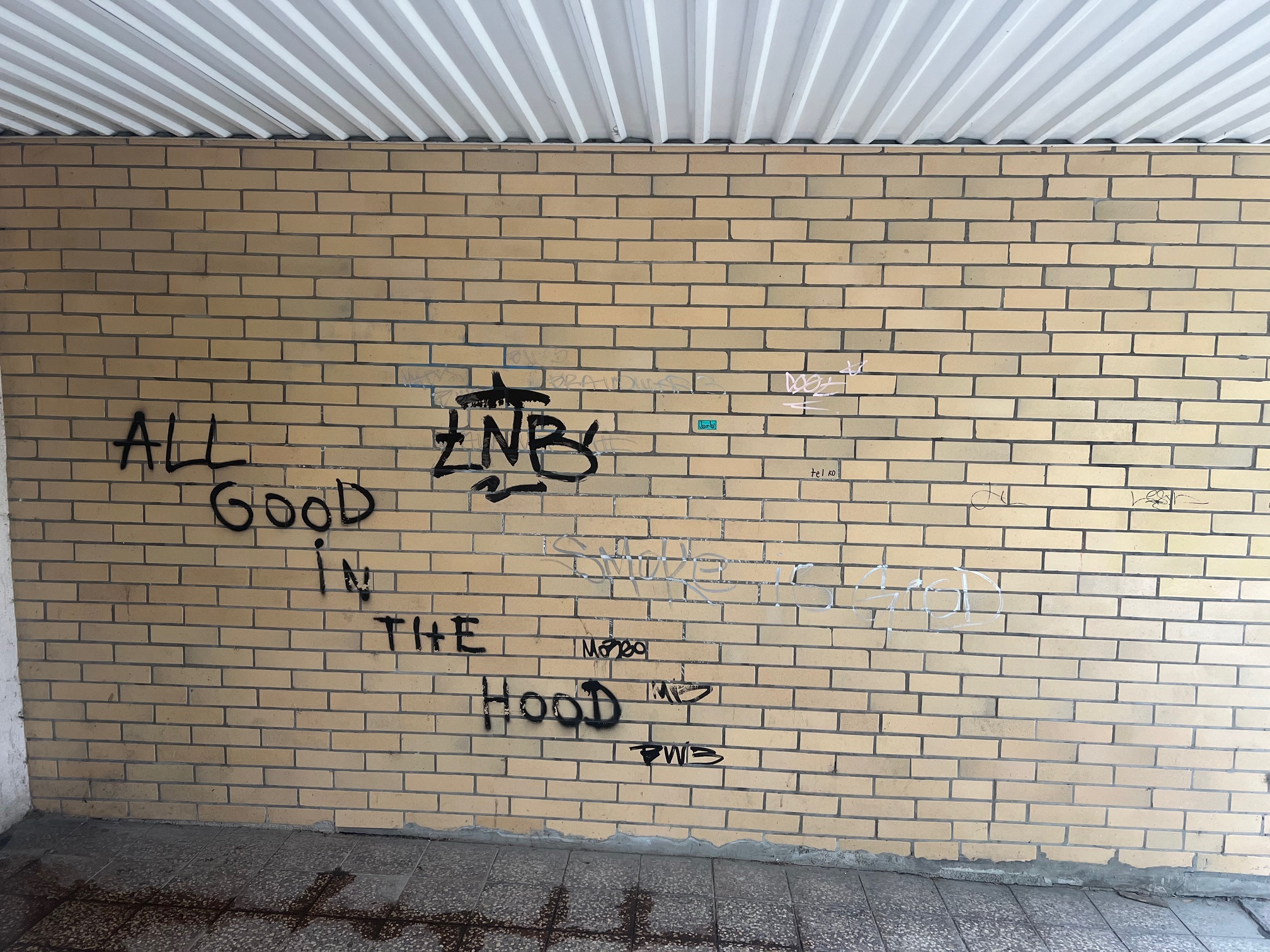 Pajorova 10 - pred odstránením grafitov